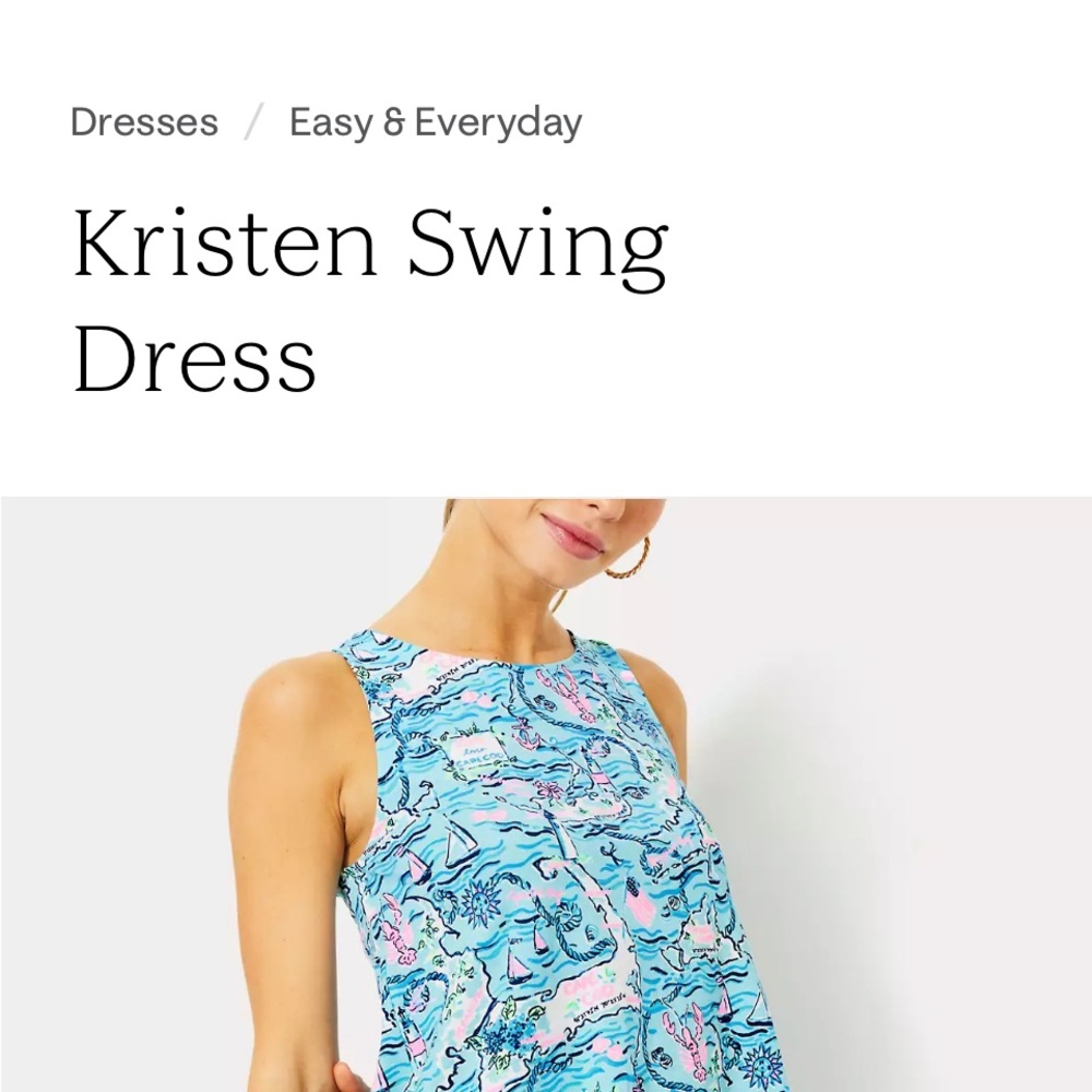Lily Pulitzer Kristen Swing Dress - Picture 5 of 5